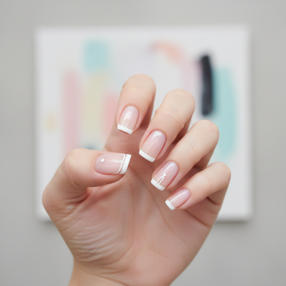 Milky Bath & Glazed Donut nehty v odstínu Cloud Dancer